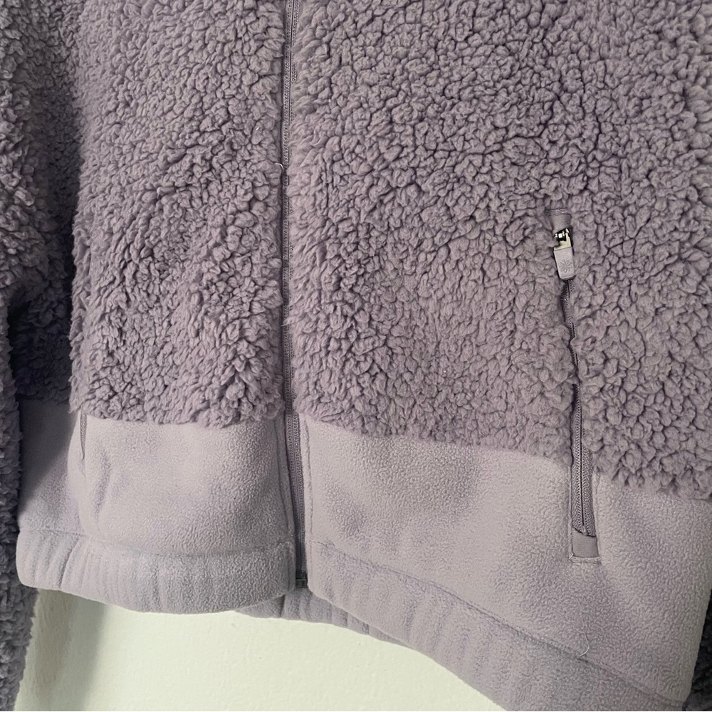 Athleta Girl Cloud Fleece Full Zip Hoodie size14 - Picture 15 of 16